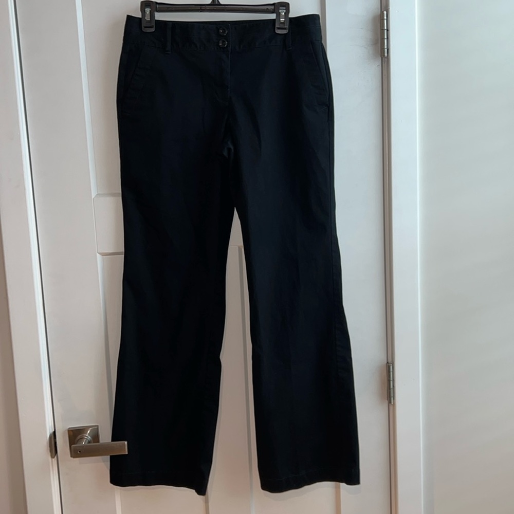 LOFT Black Wide Leg Pants